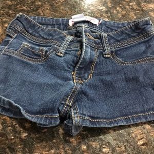 Blue candy denim shorts size 7